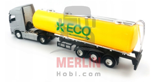 1/64 - Volvo FH4 4x2 ve Tanker Dorse  Welly Tır Çekici