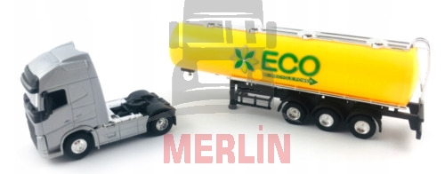 1/64 - Volvo FH4 4x2 ve Tanker Dorse  Welly Tır Çekici