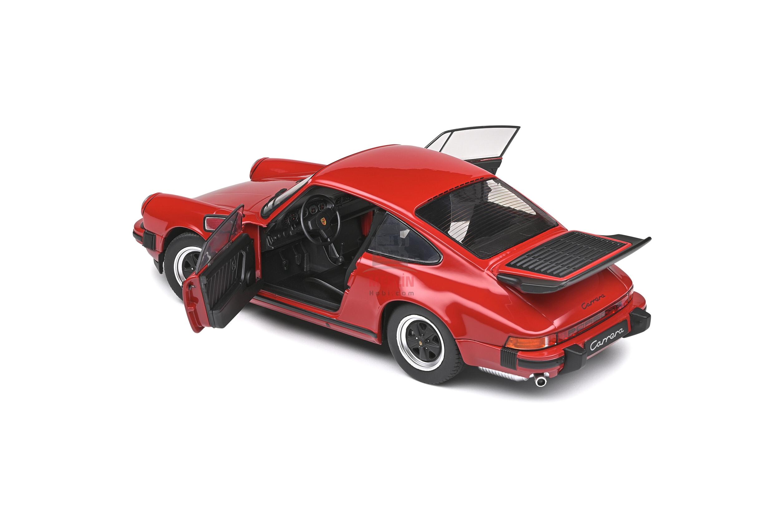  1/18  Porsche 911 – Rouge – 1984
