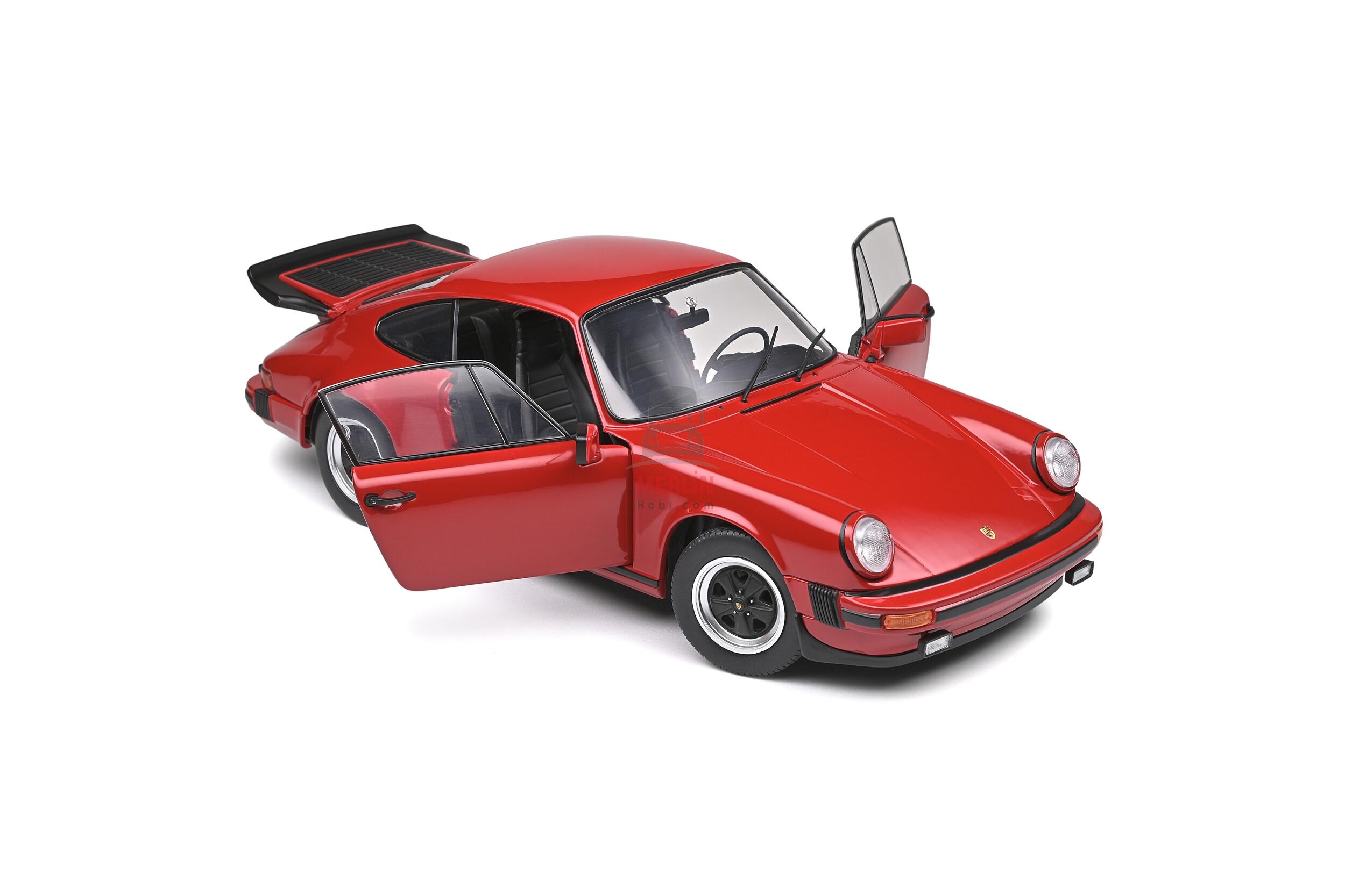  1/18  Porsche 911 – Rouge – 1984