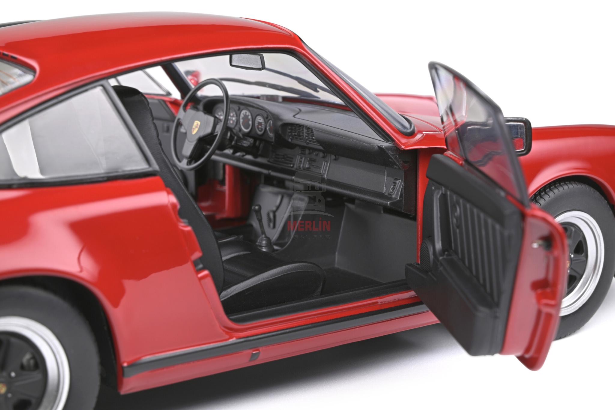  1/18  Porsche 911 – Rouge – 1984