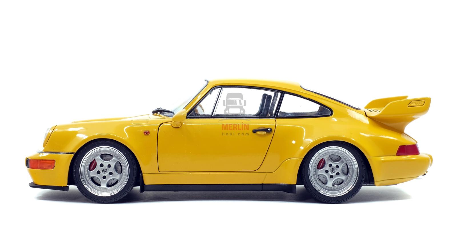 1/18 -PORSCHE 911 (964) CARRERA 3.8 RS – JAUNE VITESSE 