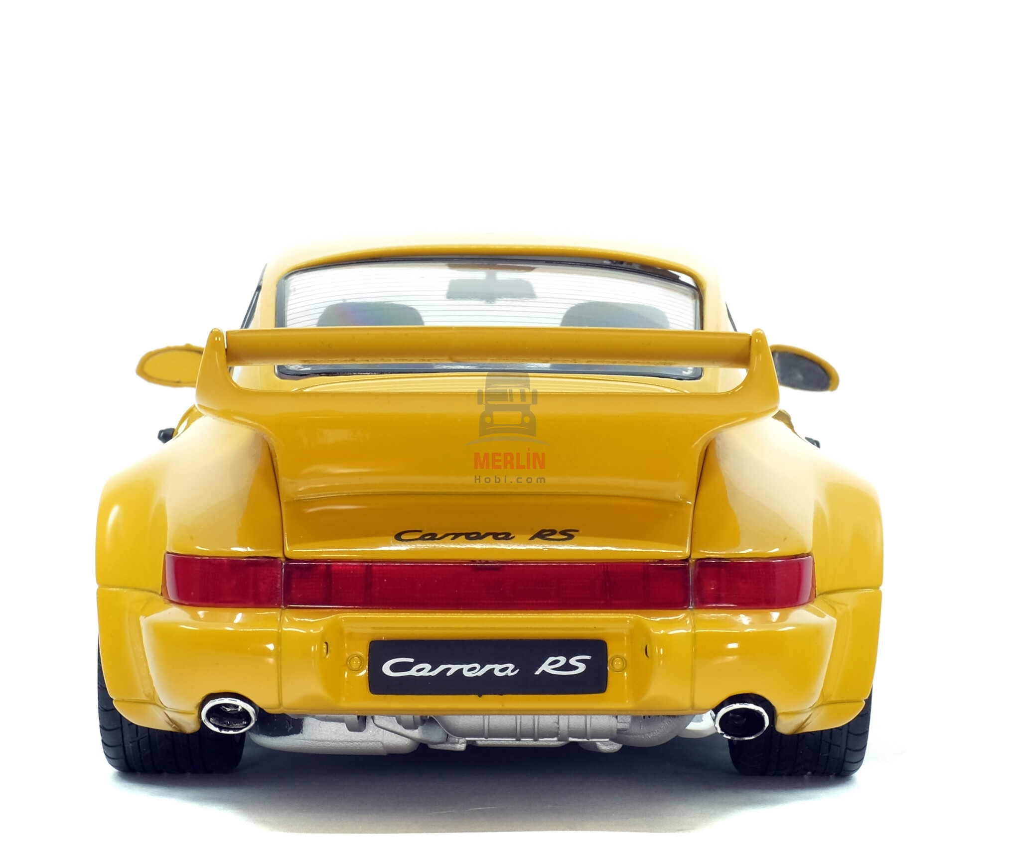 1/18 -PORSCHE 911 (964) CARRERA 3.8 RS – JAUNE VITESSE – 1990
