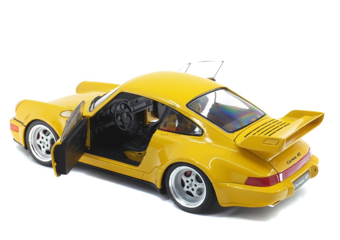 1/18 -PORSCHE 911 (964) CARRERA 3.8 RS – JAUNE VITESSE 