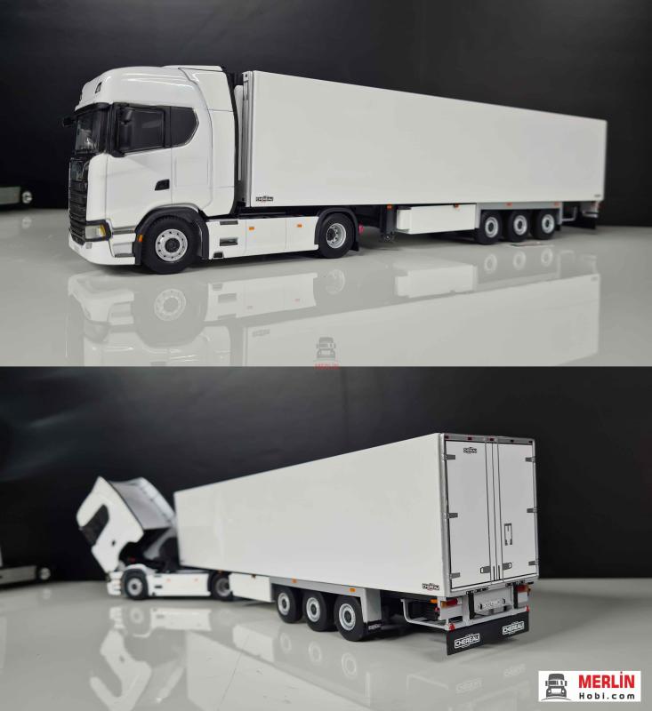 1/50 Scania S730 Highline  + Frigo Trailer