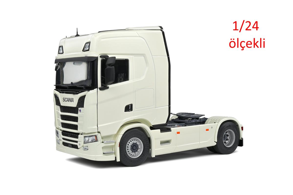 1/24 Scania 580S HIGHLINE – IVORY WHITE Tır Çekici