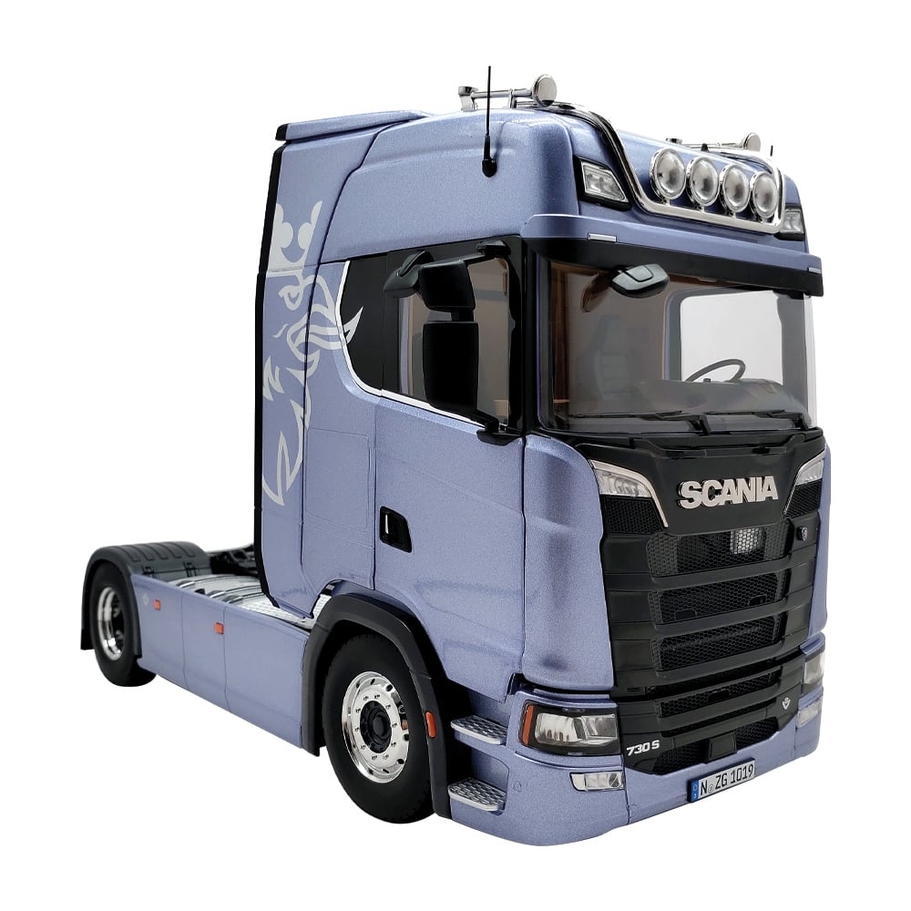 1/18 Scania V8 730S 4x2 Mavi 