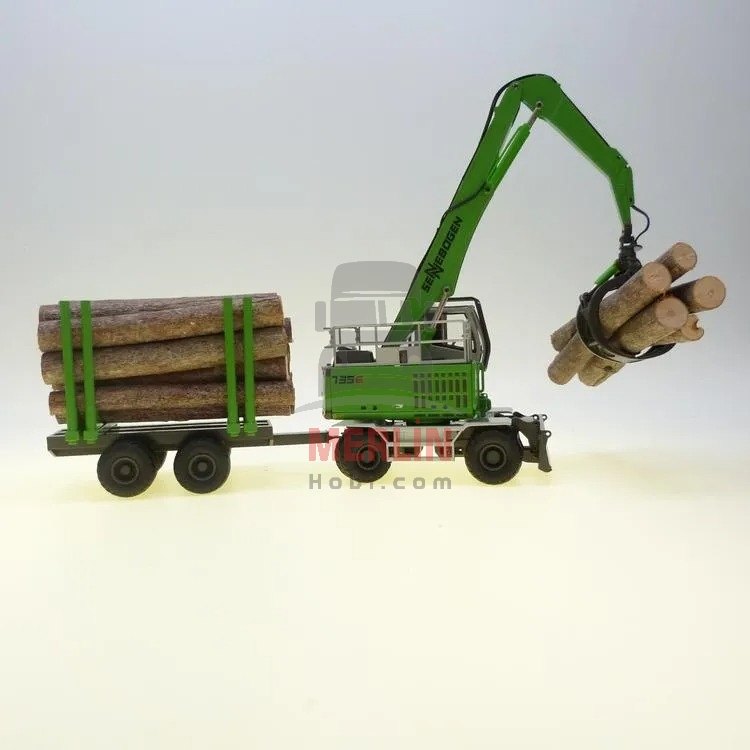1/50 Sennebogen 6140e Heavy Duty Crawler Crane - Dragline