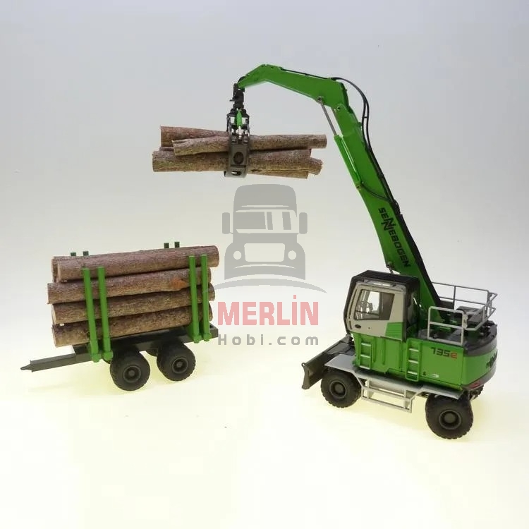 1/50 Sennebogen 6140e Heavy Duty Crawler Crane - Dragline
