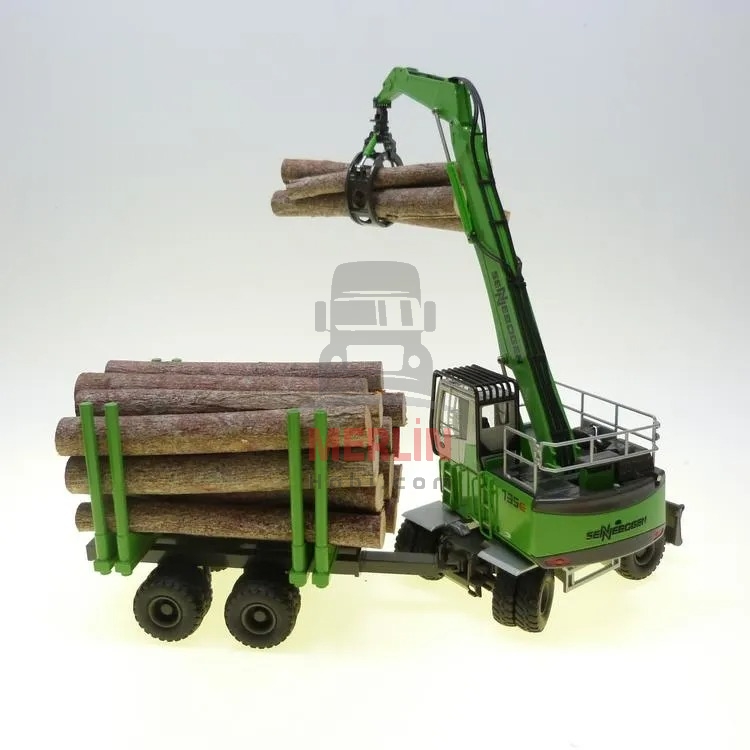 1/50 Sennebogen 6140e Heavy Duty Crawler Crane - Dragline