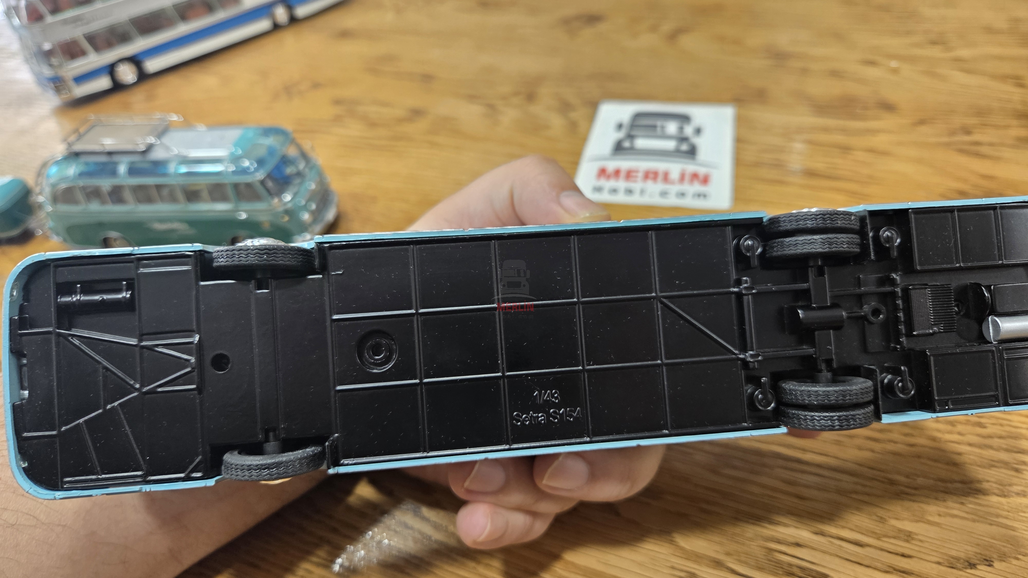 1/43 Ölçek -ikinci el - Setra S154 Otobüs - 1976