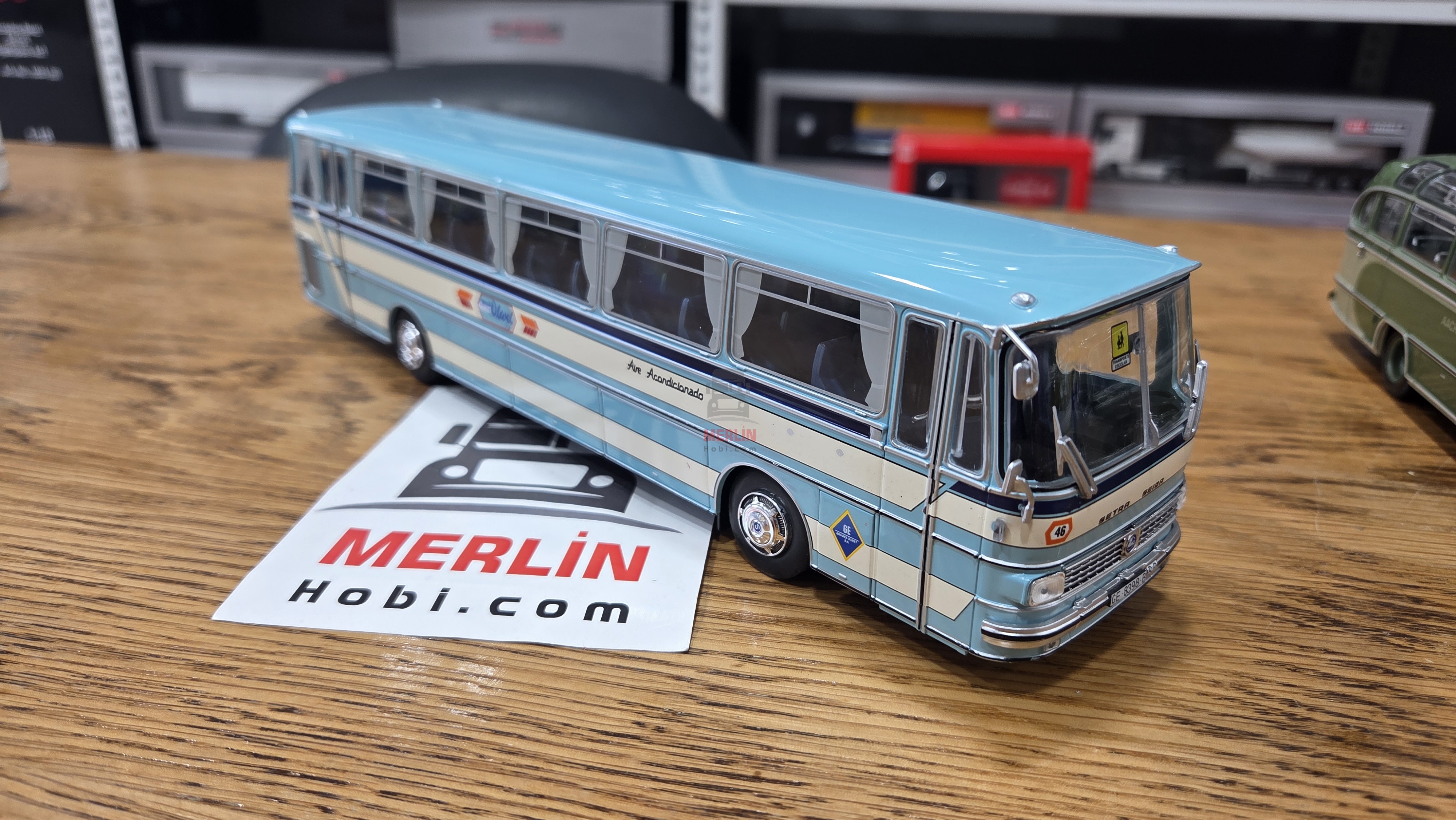 1/43 Ölçek -ikinci el - Setra S154 Otobüs - 1976