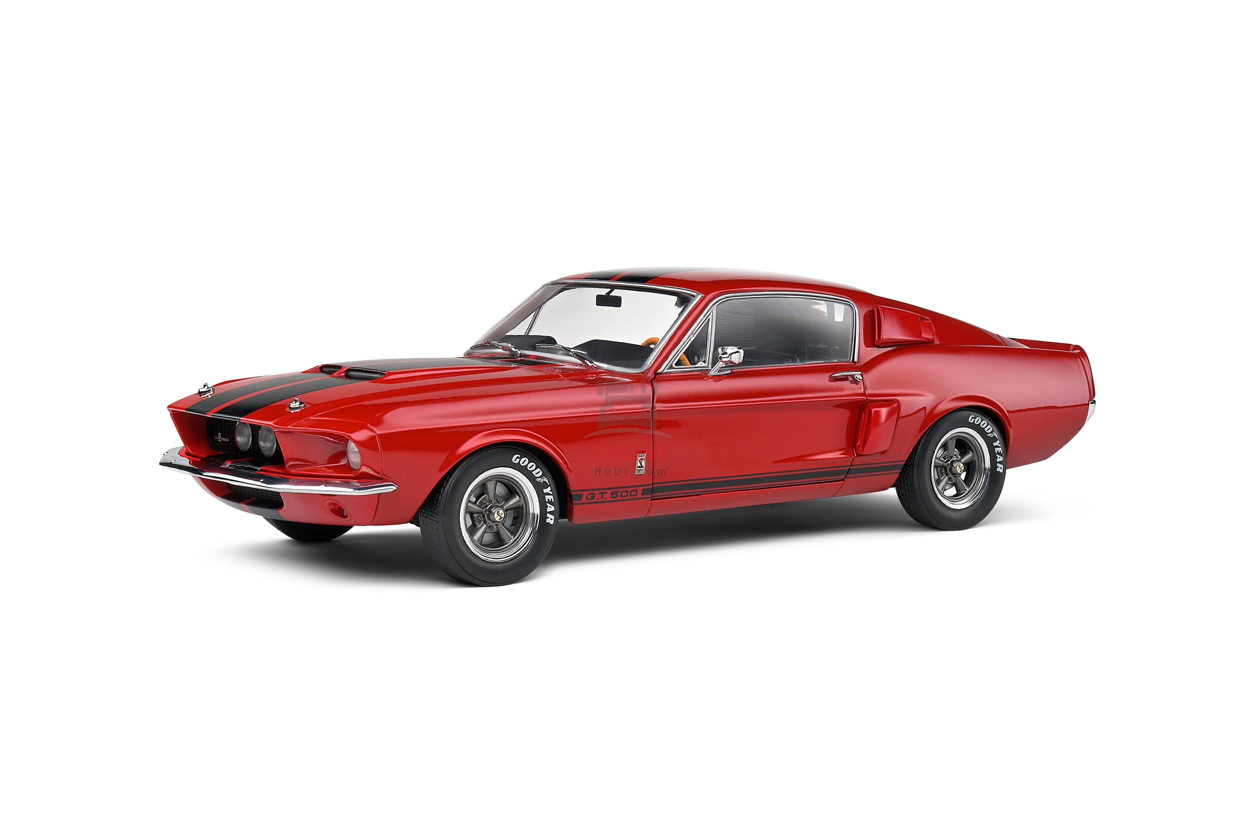 1/18 -SHELBY GT500 – BURGUNDY RED – 1967- Solido