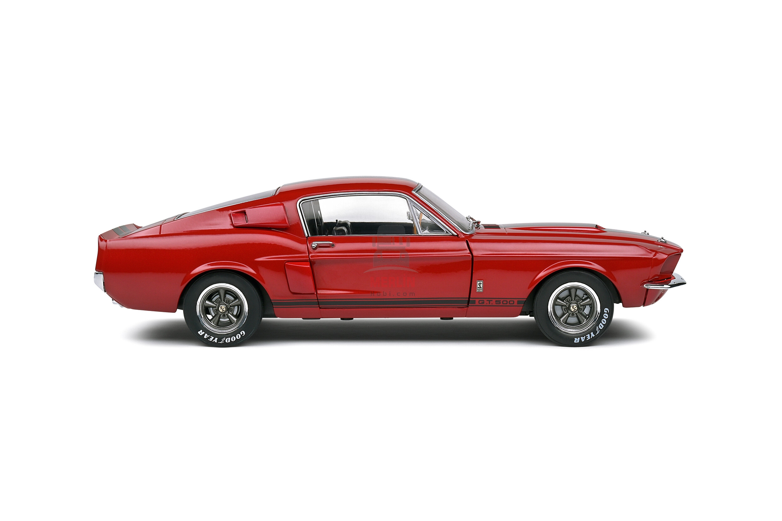 1/18 -SHELBY GT500 – BURGUNDY RED – 1967- Solido