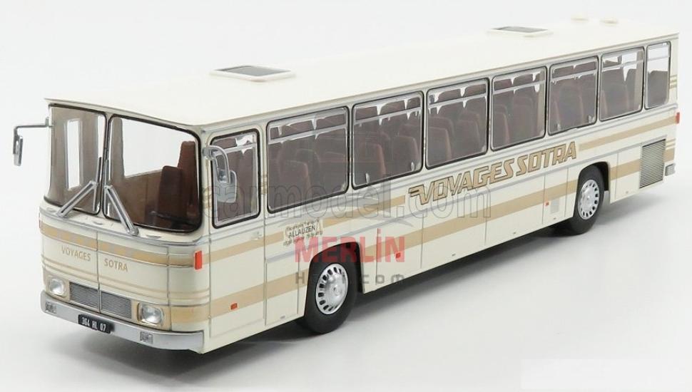 1/43 Ölçek - ikinci el -EDICOLA - SAVIEM - E7L AUTOBUS CANADA 1970 Klasik Otobüs 