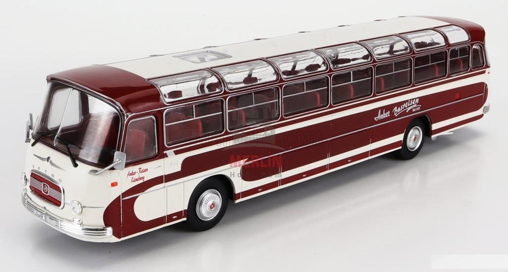 1/43 Ölçek -ikinci el -EDICOLA - SETRA - S14 AUTOBUS 1966 Klasik Otobüs 