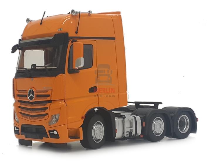1/32 Marge Mercedes Actros Gigaspace 6x2 - Sarı Renk