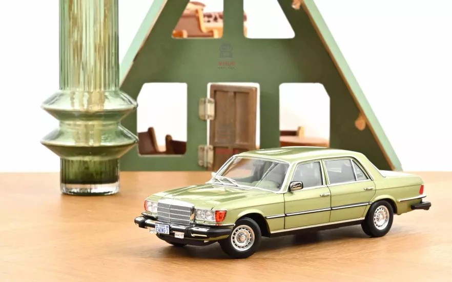 1/18 Norev Mercedes-Benz S-Class 450 SEL 6.9 Green 