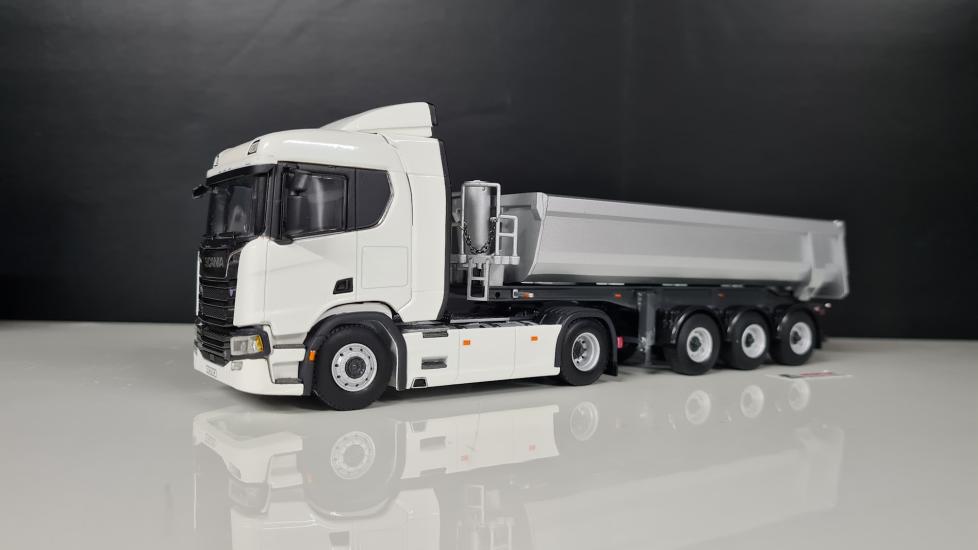 Scania R730 4x2 + Damper Dorseli Tır Çekici