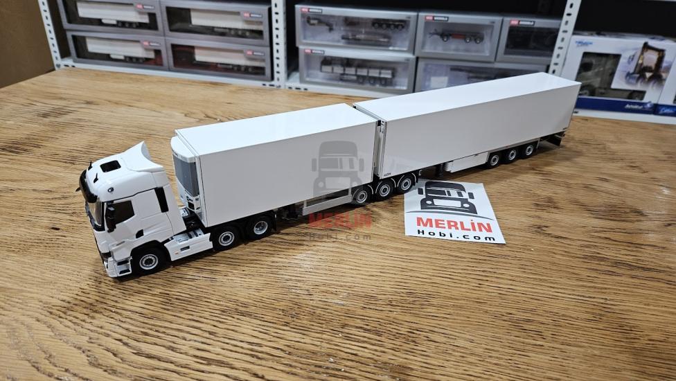 1/50 Renault T Range Evo  + LZV Dolly + Frigo Trailer