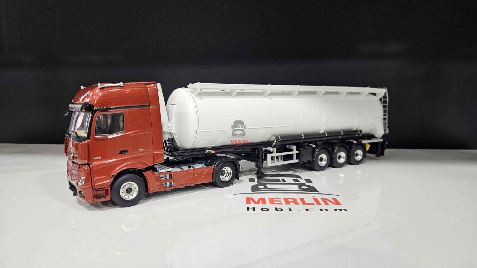 1/50 - Mercedes ACTROS L 1853 MP5 4x2 + Tanker Dorseli  Tır Çekici