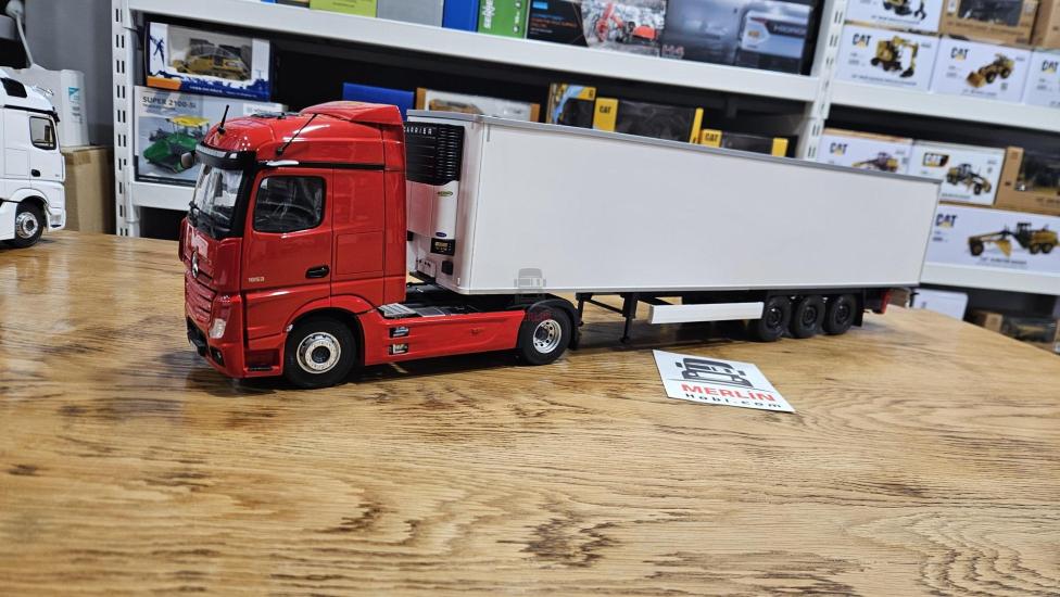 1/24 MERCEDES-BENZ ACTROS + Frigo Soğutuculu Treyler – Solido