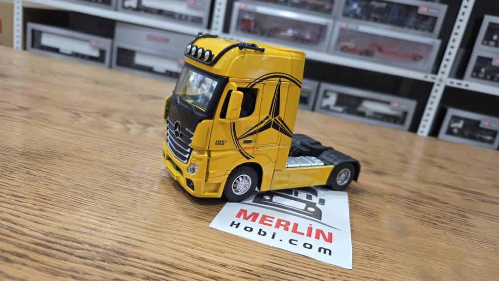 1/36 ölçekli Actros 1851 4x2 - Sarı Renk