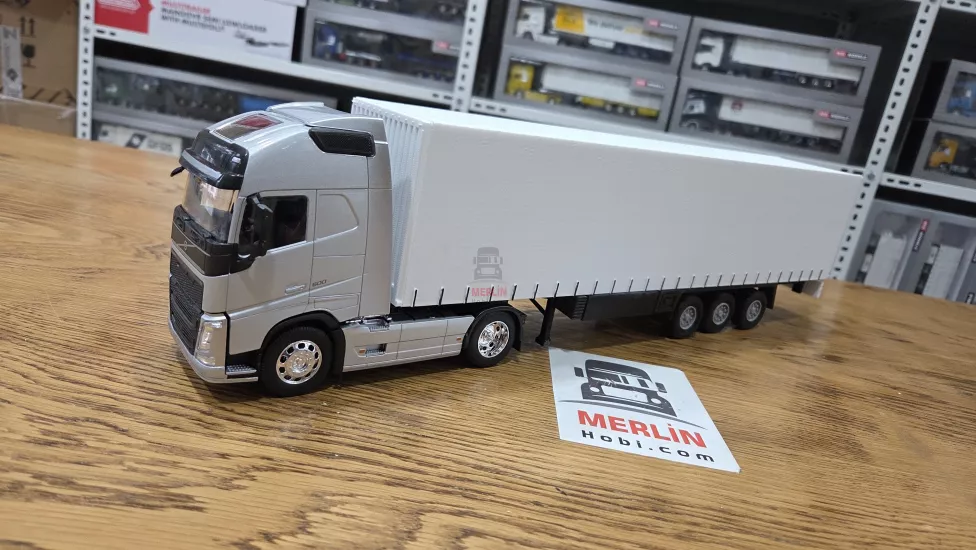 1/32 - VOLVO FH4 FH500 4x2 ve Tenteli Dorseli  Özel imalat