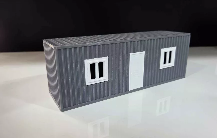 1/50 Konteyner Ofis Gri Renk 30 ft  -  Plastik