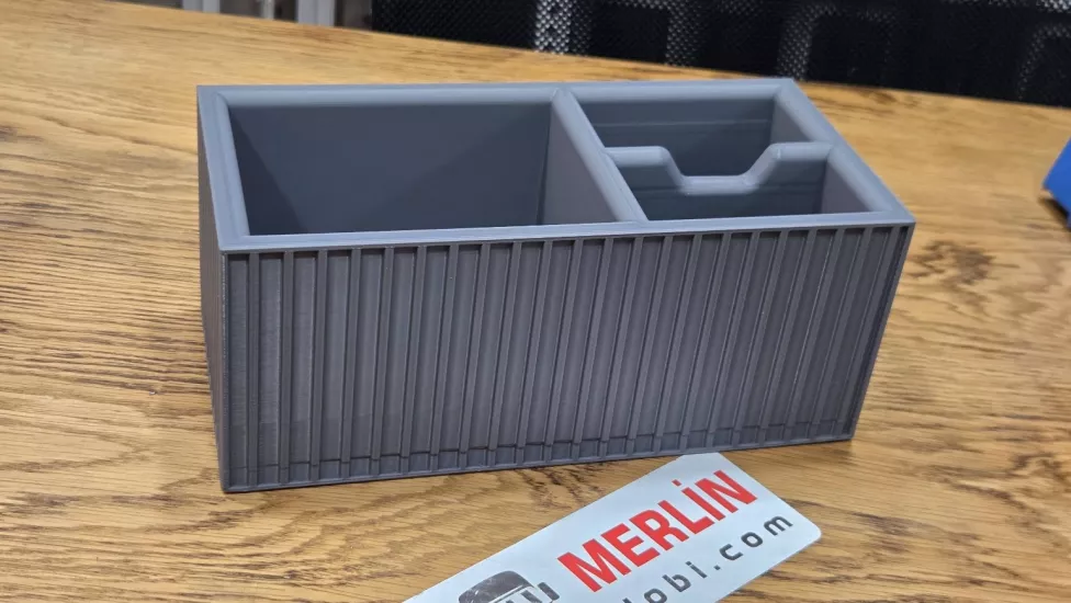 Konteyner Kalemlik GRİ Renk 20 ft  -  Plastik