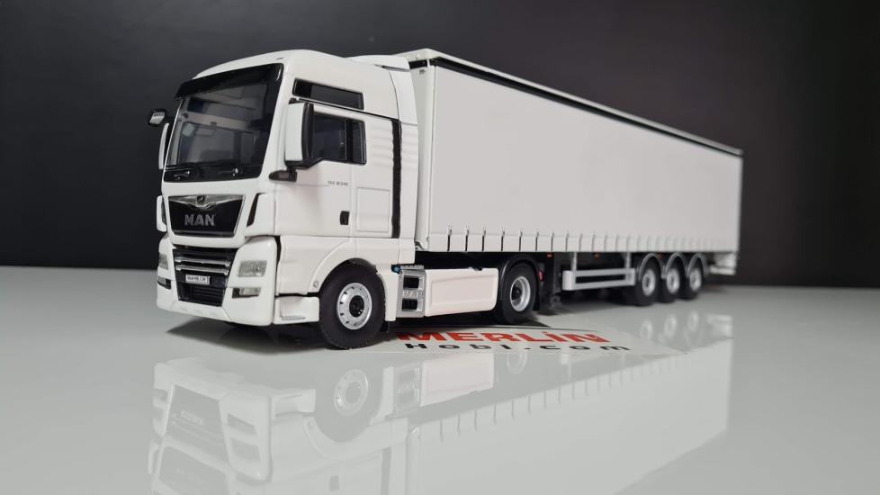 Man TGX Facelift  XXL 4X2 + Perdeli / Tenteli Dorse Tır Çekici