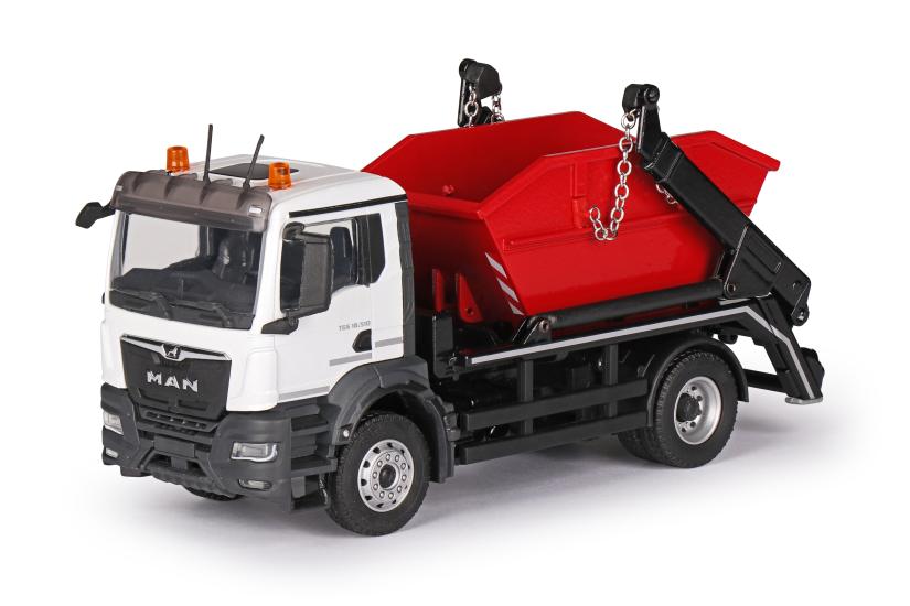 Man Yeni TGS TN 4x2 Skip Loader Kasalı Kamyon