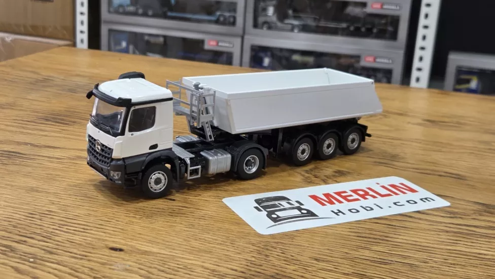 1/50 Mercedes-Benz Arocs 4x2 + SCHMITZ CARGOBULL kasalı damperli kamyon’’