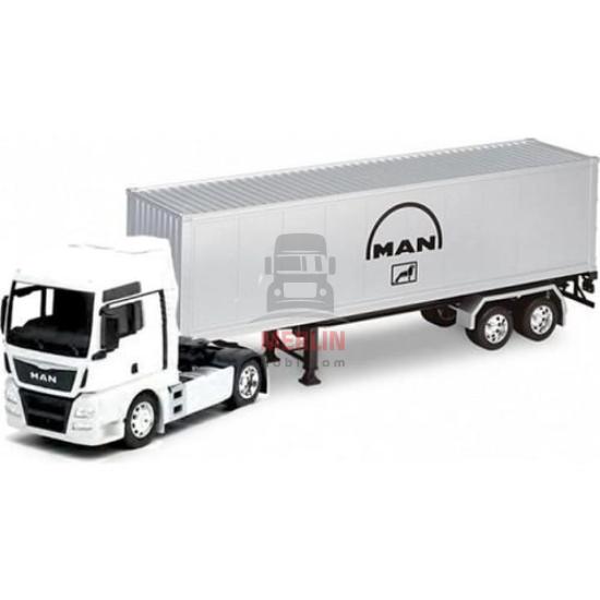 1/32 - Man TGX 4x2 ve Dorse  Welly Tır Çekici