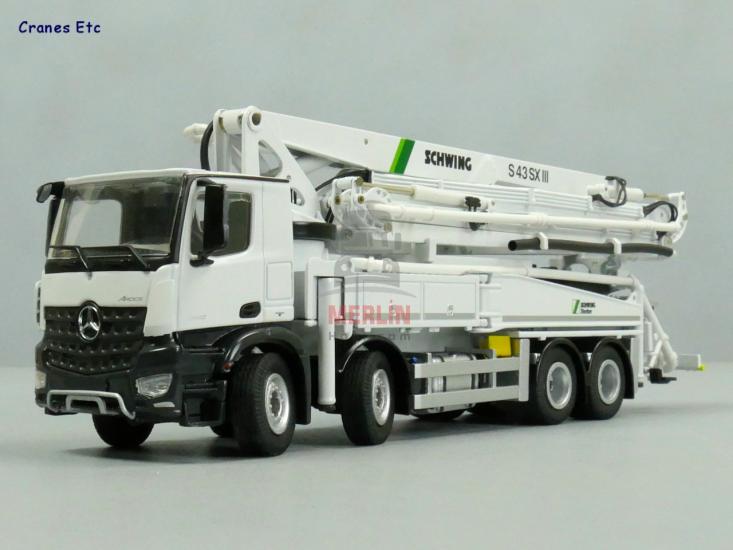 1/50 Mercedes Arocs 8x4 Schwing S43SX III  Beton Pompası