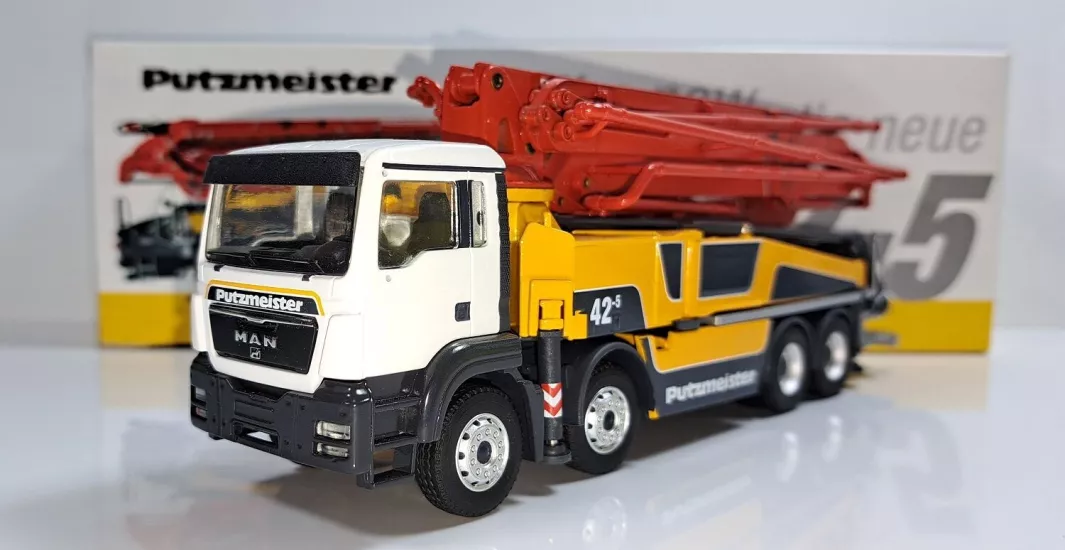 1/50 MAN Putzmeister M42-5RZ  Beton Pompası