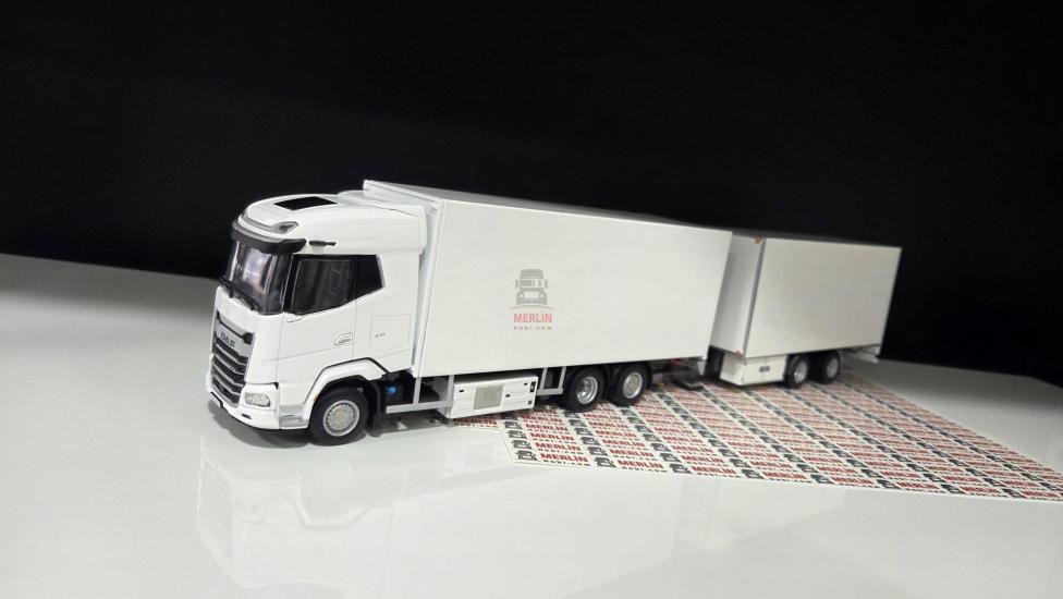 1/50 Rigid; DAF XG Soğutuculu Kamyon + Soğutuculu Römork