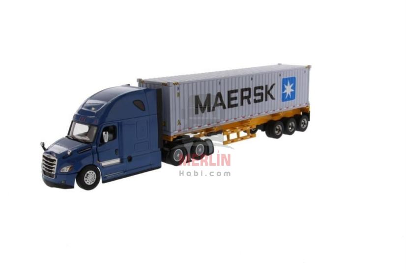 1/50 FREİGHTLİNER New CASCADİA  + Trailer + 40 ft Maresk Container