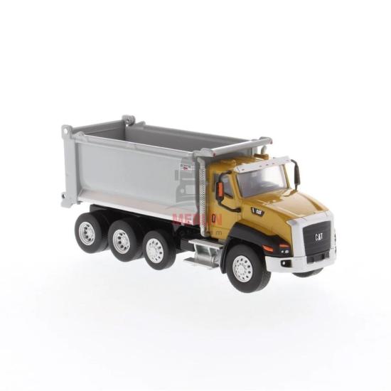 1/64 Ölçek, Cat CT660 Damperli Kamyon, Sergilemeye Hazır Metal İş Makinası Modeli