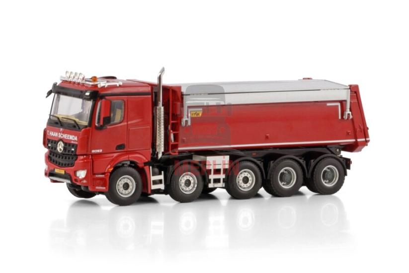 1/50 Haan Scheemda; MERCEDES-BENZ AROCS MP4 2.300MM CLASSIC SPACE TIPPER TRUCK 10X4
