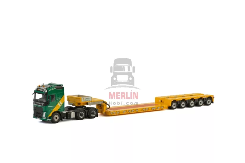 1/50 Hareket; VOLVO FH4 GLOBETROTTER 6x4 LOWLOADER - 5 AXLE