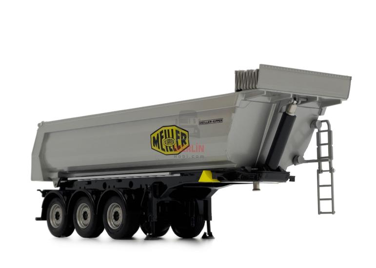 1/32 Marge Tipper Trailer 3 Axle Grey Colour