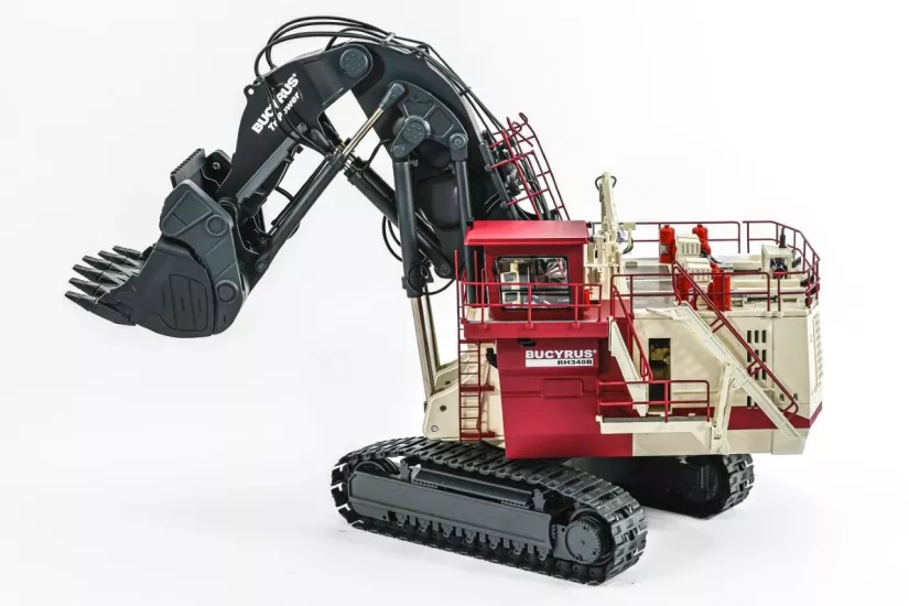 1/50 BUCYRUS RH340B kazıcı kepçeli shovel ekskavatör - Dev Maden Eskavatörü