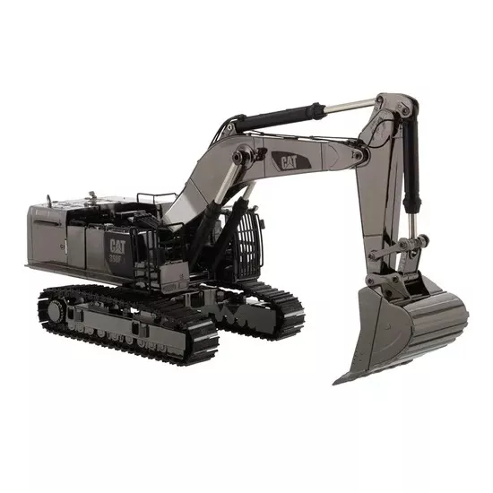 1/50 Caterpillar 390F L Hidrolik Ekskavatör Koyu Gri