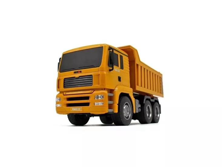 1/18 Ölçek, Damperli Kamyon, 9 Kanal Uzaktan Kumandalı İş Makinası