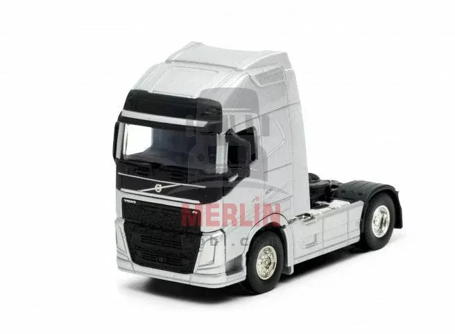 1/64 Ölçek Volvo FH Diecast Metal model Tır Gri renk