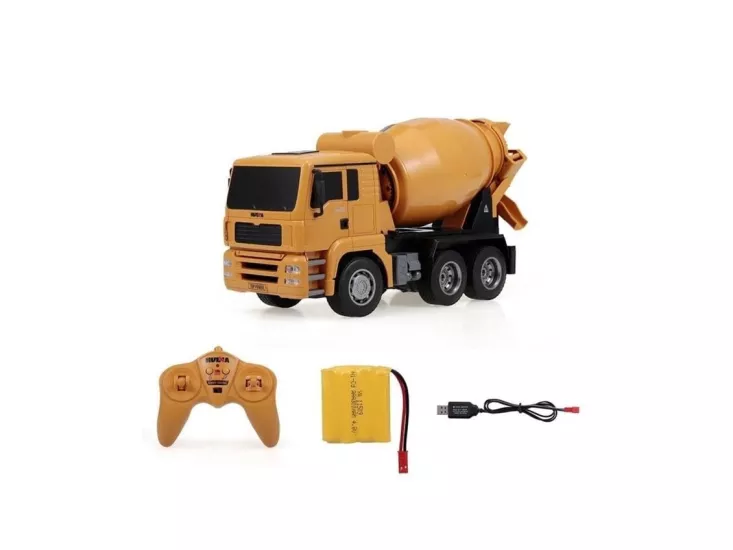1/18 Ölçek, Çimento Kamyonu, 9 Kanal Uzaktan Kumandalı İş Makinası