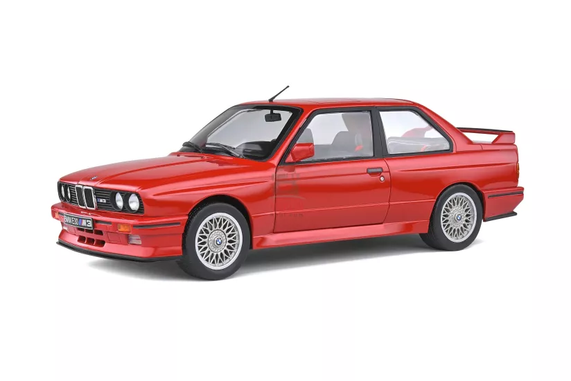 Solido 1/18 Scale S1801502 - BMW E30 M3 – Red – 1986