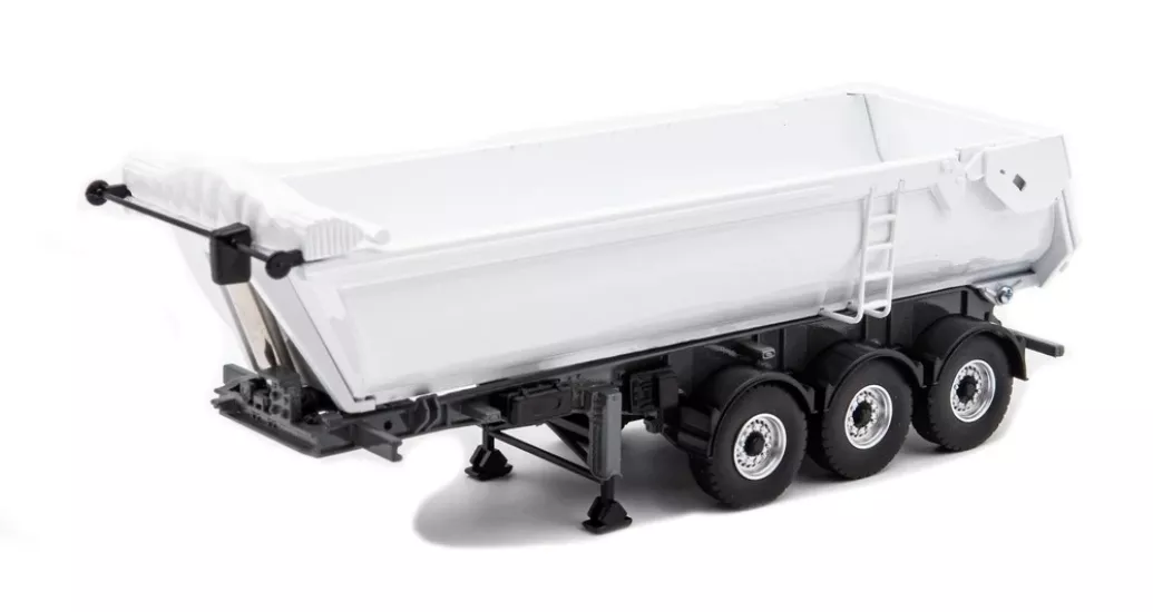 1/43 Eligor Damper Dorse - Trailer Beyaz