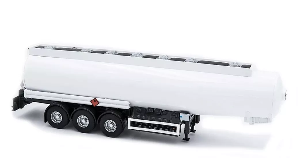 1/43 Eligor TANKER Dorse - Trailer Beyaz Renk